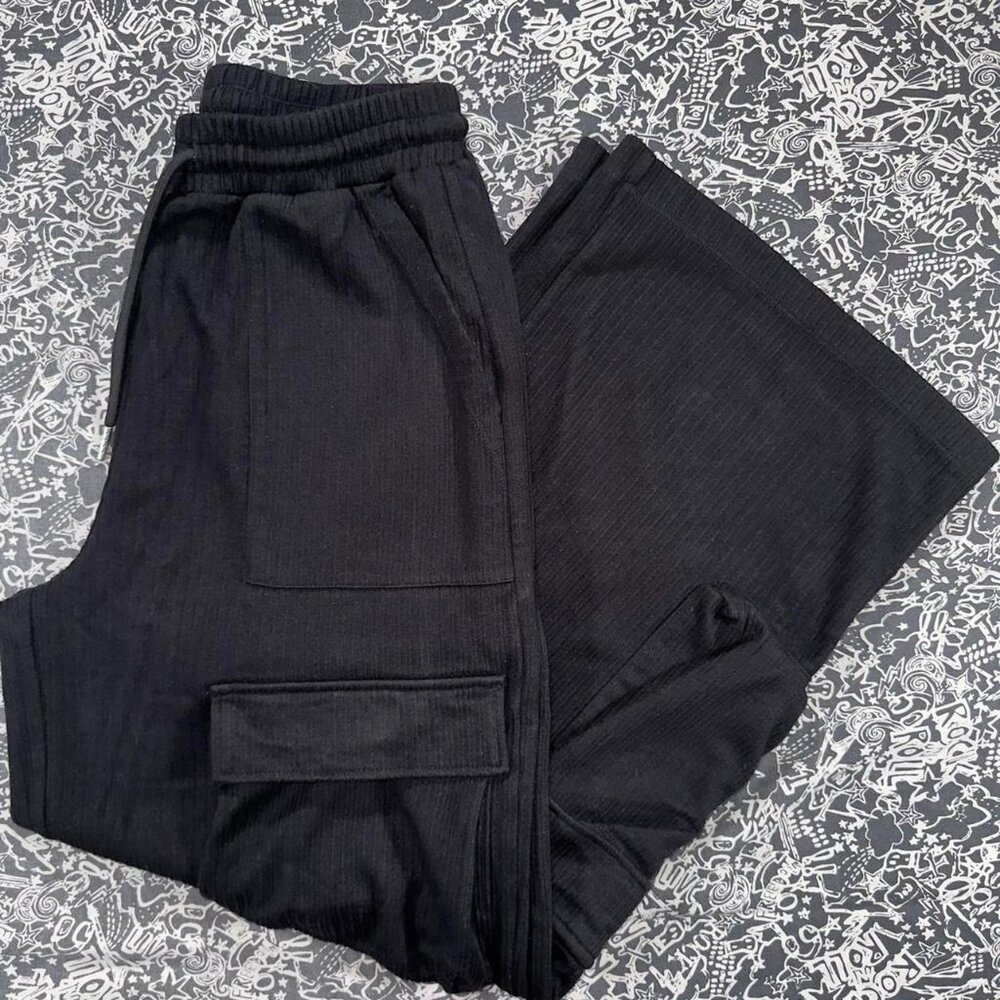 👖 Wide-leg Halara cargo pants size Small